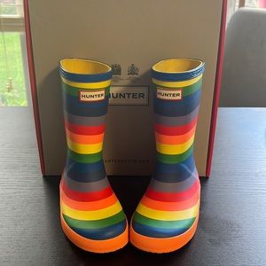 Adorable Child Size Hunter Boots Size 11